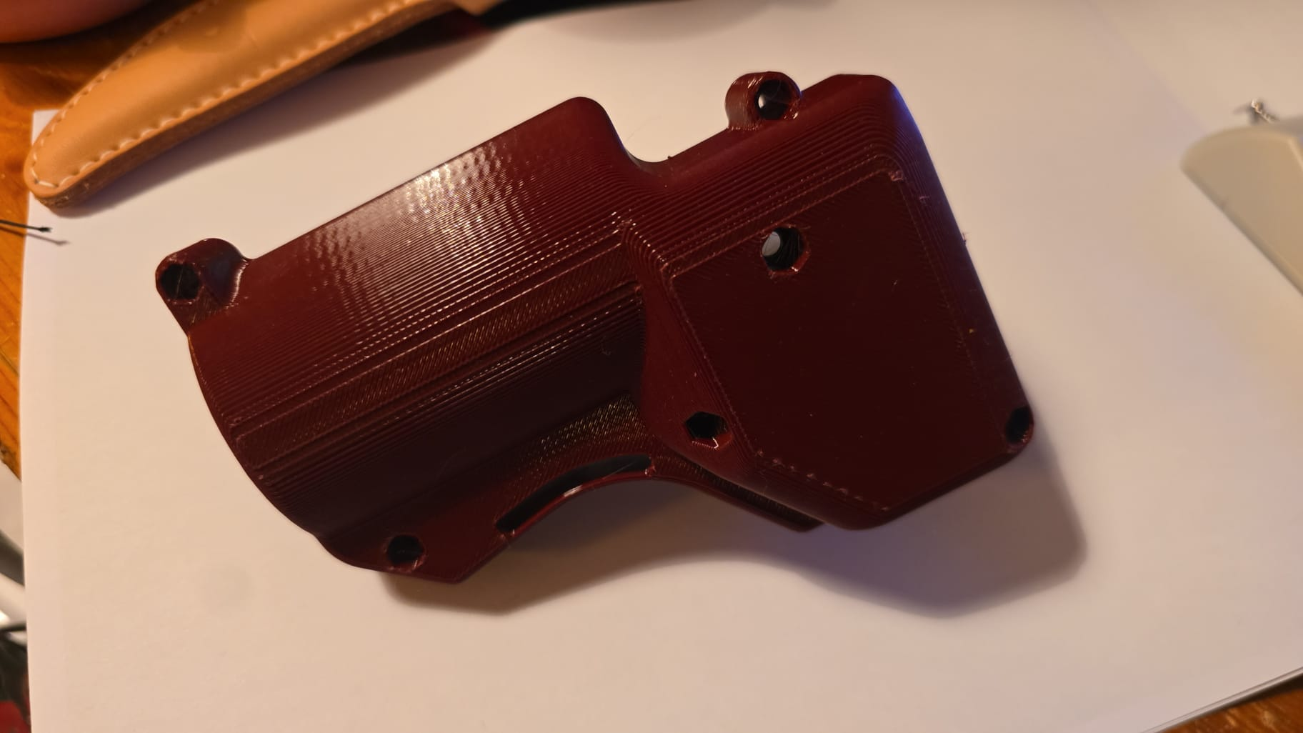 DogStopper-prototyyppi 3D-tulostetusta kotelosta